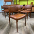 8 Mid Century Teak Dining Chairs from Denmark