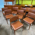 8 Mid Century Teak Dining Chairs from Denmark