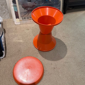 Mid Century Italian Space Age Stool