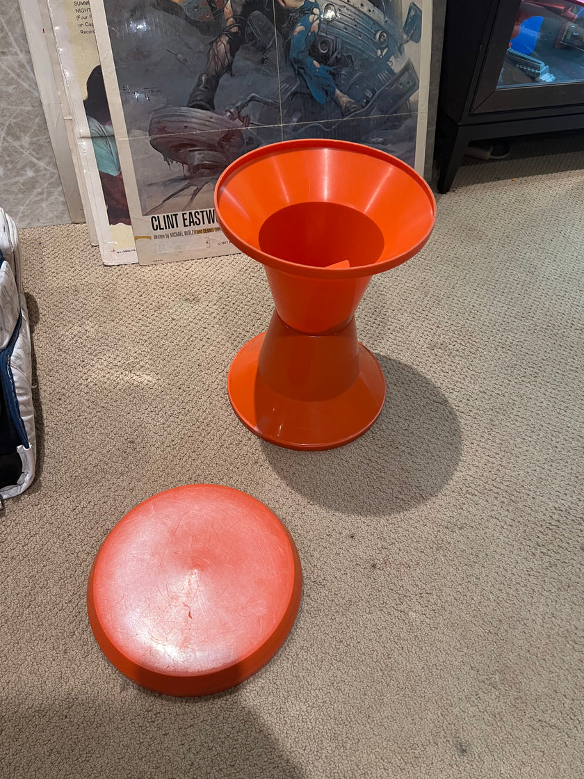 Mid Century Italian Space Age Stool